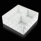 Posprica Woven Storage Box Cube Basket Bin Container Tote Organizer Divider - Image 6