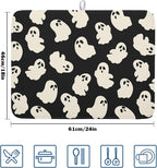 Halloween Ghosts Dish Drying Mat - Image 2