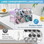 Larger Water Bottle Organizer for Stanley 40 oz Tumbler, Stackable Water Bottle - Image 4