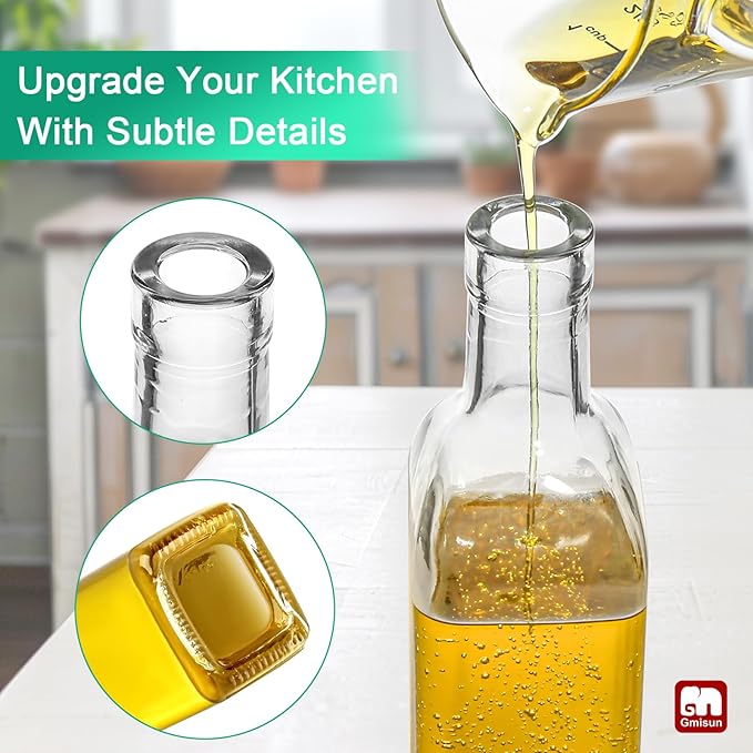 GMISUN Olive Oil Dispenser Bottle, 6 Pack Oil Dispensers Bottles - Image 5