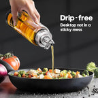 Glass Olive Oil Dispenser Bottle - Image 5