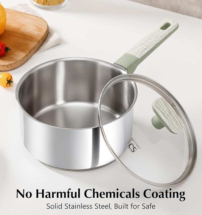KOCH SYSTEME CS Stainless Steel Saucepan - Image 2