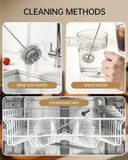 CIRCLE JOY Rechargeable Milk Frother Hanheld - Image 5