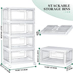 Kmiectse Clear Storage Bins - Image 2