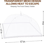 ESFUN Food Net Covers for Outside, Reusable and Collapsible - Image 2