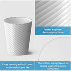 Lysam Bathroom Trash Can, 8 Pack 1.8 Gallons Small Trash Can - Image 4