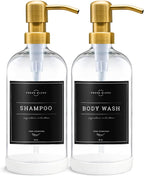 Vine Creations Glass Soap Dispenser, 2 Pack Kitchen Soap Dispenser Set - Image 7