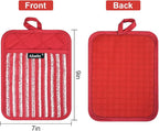 Alselo Silicone Pot Holders Set of 3 Heat Resistant & Non Slip Potholders - Image 2