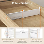 Lifewit Drawer Dividers for Clothes, 3.2" Tall 10.5"-16.5" Expandable Dresser - Image 3