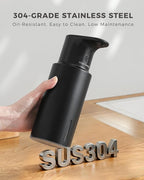 Automatic Liquid Soap Dispenser Touchless, 304 Stainless Steel Bottle Body - Image 4