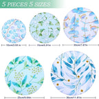 5 Pieces Bowl Covers Reusable, 5 Size Elastic Cloth Bowl Covers - Image 2