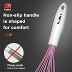 Walfos Whisk, Silicone Whisks for Cooking & Baking Non Scratch Rubber Coated - Image 5