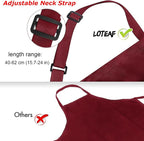 4 Packs Chef Apron, Waterproof Apron, Adjustable Aprons - Image 5