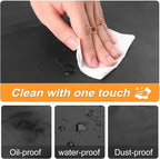 Gotega Waterproof Rubber Vinyl Apron Adjustable Dishwasher Apron - Image 4