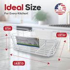 Better Houseware Dish Drying Rack, Space-Saving Dish Drainer Rack - Image 6