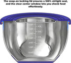 KITEISCAT Stainless Steel Mixing Bowls - Image 4