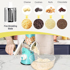X Home Rotary Cheese Grater for Kitchen, Shredder - Image 5