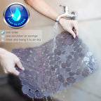 Bligli Pebble Sink Mat for Stainless Steel/Ceramic Sinks, 2 Pack PVC Sink - Image 6