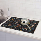 Mushroom Dish Drying Mat For Kitchen Microfiber Drying Mats Absorbent - Image 7