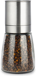 Gulex® Pepper Grinder Pepper Mill, Salt Grinder Refillable, Adjustable by Gulex