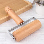 Small Rolling Pin, Wooden Dough Roller, Non-Stick Pizza Roller, T Type Rolling - Image 7