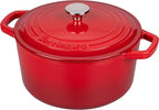 VORRINGARD Enameled Cast Iron Dutch Oven Pot - Image 7