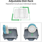 SNTD Dish Drying Rack, Expandable Dish Rack - Image 6