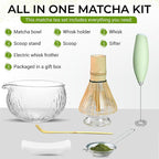 Matcha Whisk Set with Matcha Bowl - Image 2