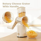 Rotary Cheese Grater Manual Hand Crank - Image 2