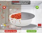 Walfos Silicone Microwave Mats, Heat Resistant Multi-Purpose Microwave Trivet - Image 2