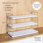 YouCopia UpSpace Water Bottle and Travel Mug Cabinet Organizer, Adjustable - Image 7