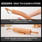 Classic Wood Rolling Pin - Image 5