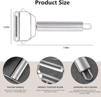 Multifunction Stainless Steel Julienne Peeler Vegetable Peeler Double Planing - Image 2
