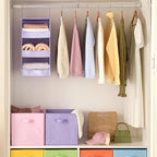 GRANNY SAYS 3 Shelf Hanging Closet Organizers and Storage, Collapsible Closet - Image 4