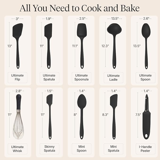 GIR: Get It Right 10-Piece Cooking Utensils Set - Image 3