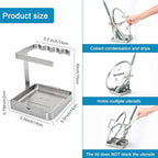 SOLEADER Pot Lid Holder While Cooking, 2 in 1 Stainless Steel Upright Spoon Rest - Image 5
