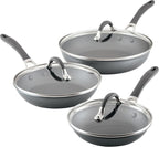 Circulon A1 Series with ScratchDefense Nonstick Induction Frying Pan Set by Circulon