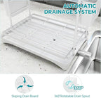 Simple Trending Dish Drying Rack, 2-Tier Dish Rack - Image 7