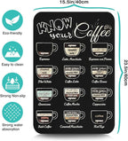 Fun Coffee Mat 23inx15in, Coffee Bar Mat - Image 5