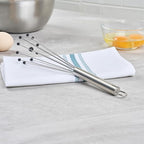 Restaurantware 10.5 in Stainless Steel Ball Whisk - Image 6