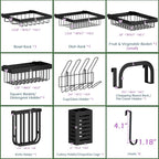 PUSDON Over the Sink Dish Drying Rack, 2 Tier Adjustable Large Capacity - Image 6