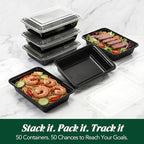 Glotoch Meal Prep Containers 32oz 50 Pack - Image 8