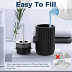 Ceramic Foaming Hand Soap Dispenser 2Pack，12 oz Bathroom Soap Dispensers， - Image 3