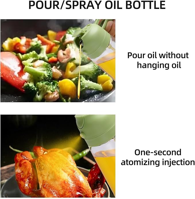 Aovdy 16oz/470ml Glass Olive Oil Sprayer - Image 5