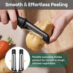 Beneno Swivel Vegetable Peeler, Razor-Sharp Smooth Peeling Potato Peelers - Image 7