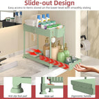 Sevenblue Under Sink Organizer, Bathroom Organizers and Storage, 2 Tier - Image 2