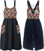Uaussi Cotton Linen Apron Cross Back Work Apron by Uaussi