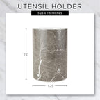 DII Kitchen Accessories Retro Collection Ceramics, Utensil Holder - Image 7
