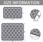 Dish Drying Mat for Kitchen Counter 2 Pack - Image 3