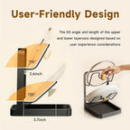 Kitchen Pot Lid Storage Rack, 2-Tier Lids Holder - Image 5